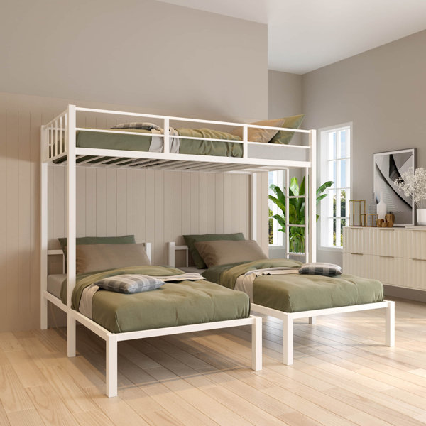 Woodtriplebunkbeds Wayfair